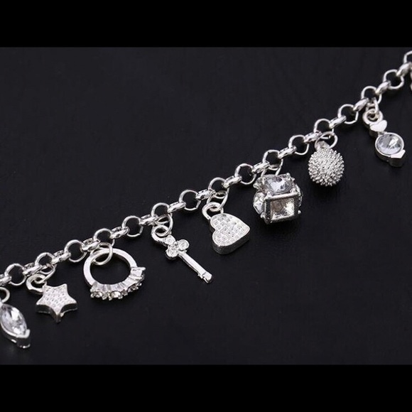Sterling silver 925 Charm Bracelet - Picture 2 of 2
